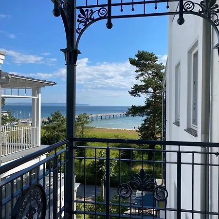 Strandblick In Binz, Direkt Am Mit Balkon Und Seitlichem Meerblick Daire